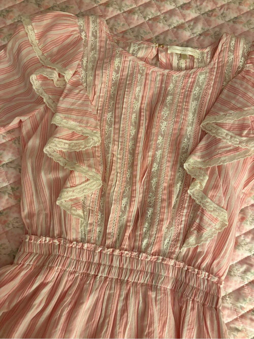 LoveShackFancy limited edition striped Natasha dress 🎀